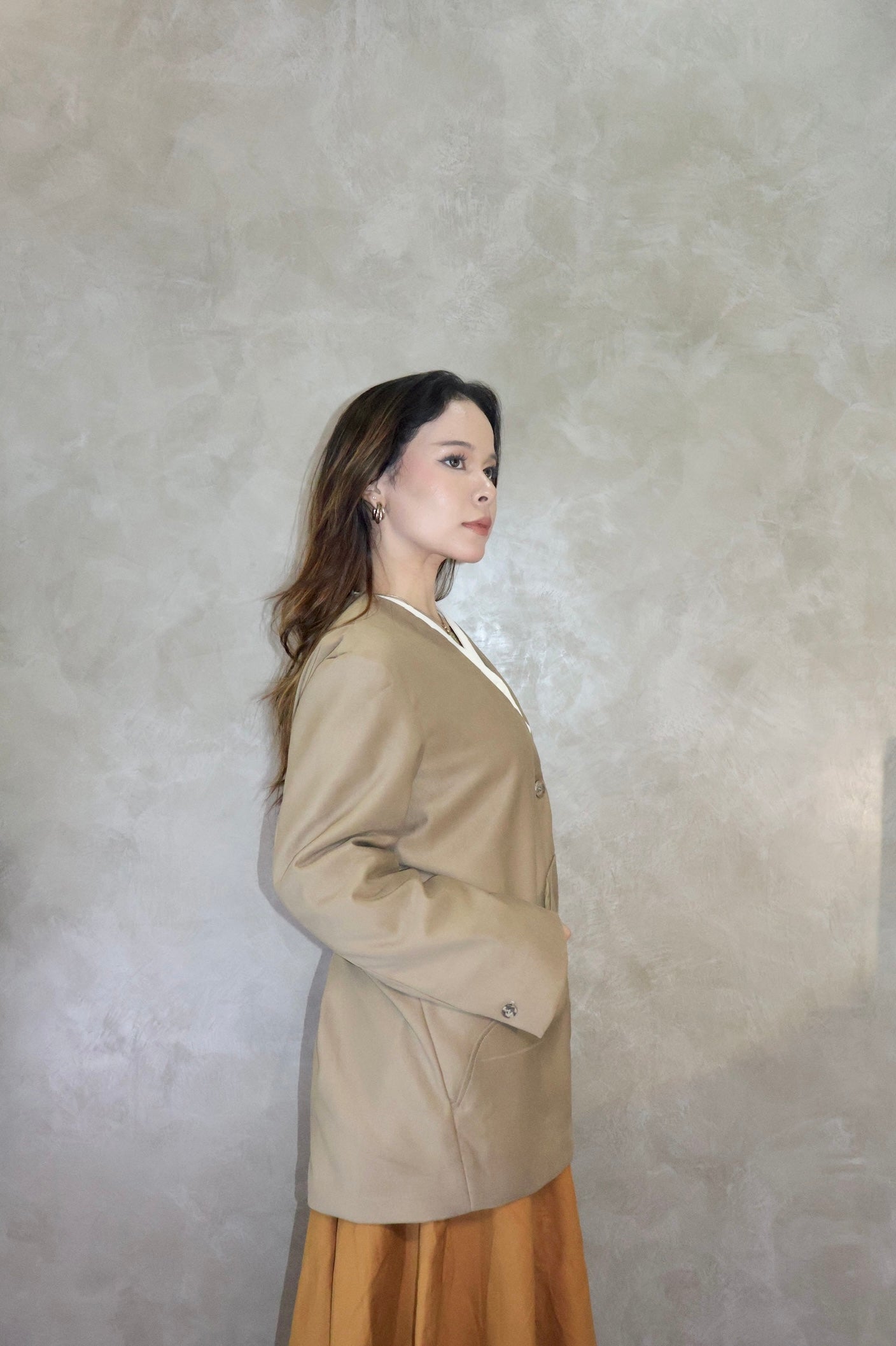 The 1.0 Outer - Caramel Suede